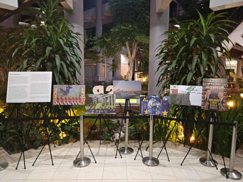 House of European History photomontage in Yogyakarta