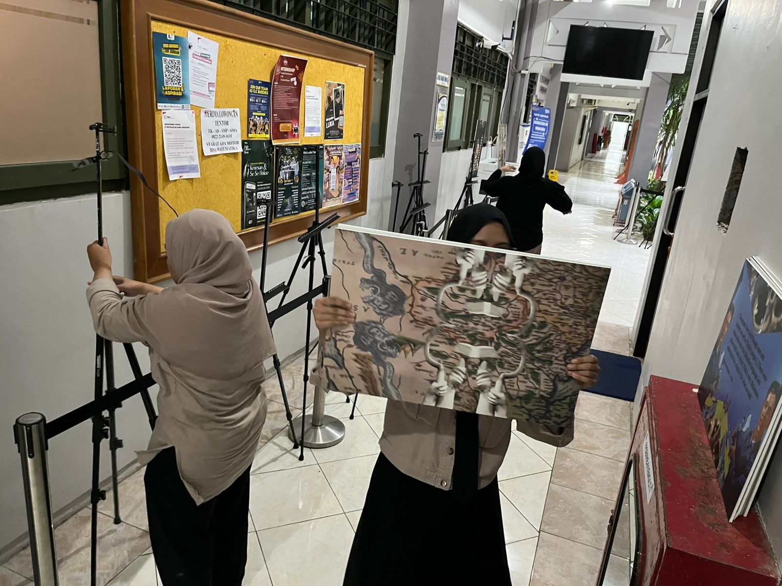 House of European History photomontage in Yogyakarta