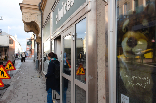 Wolf Talks photograph in Uppsala